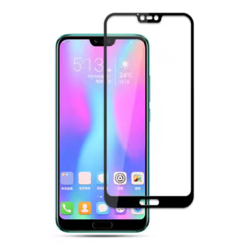 Full Cover Glue Tempered Glass For Huawei honor 10 10i i Lite X10 Max Note 10 Screen Protector Black