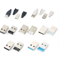 USB Male Socket Connector type A USB 2.0 3.0 Socket Connector Port