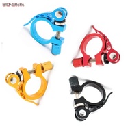 EIONG8686CF Bike Seat Clamp, 5 Colors Aluminium Alloy Bicycle Seatpost Clamps, High Quality 25.4/28.