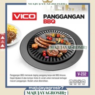 Bbq VICO V-232/BBQ GRILL VICO V 232/round GRILL PAN/MARBEL BBQ GRILL PAN/BARBEQUE GRILL/Non-Stick BBQ GRILL/ULTRA GRILL PAN/Round BBQ/Round GRILL Griller Multifunction