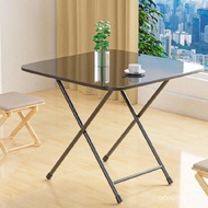Small Table Student Dormitory Dining Foldable Square Dining Table Lengthened Portable Dining Table Outdoor Thickened Fol