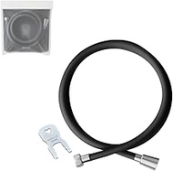 BODYLUV Puresome 79 Inches Shower Hose with 360° Anti-Twist | Durable 3-Layer PVC Tube with Smooth S
