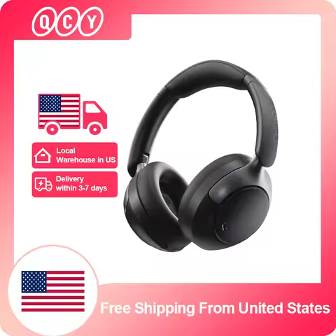 QCY H3 Pro ANC Wireless Headphone Hi-Res Spatial Audio Earphone with LDAC 50dB Noise Canceling Over 