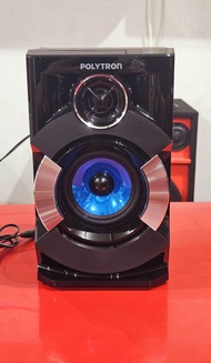 SPEAKER SPIKER PASIF SATELIT POLYTRON PMA 9527 ORIGINAL