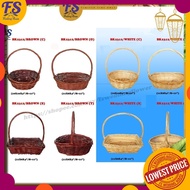 Raga buah/ basket rotan/ raga hantaran kahwin/basket buah/basket murah/ hamper/ BK2312-T