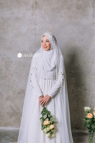 Gaun Jasmine | Gaun Pengantin Muslimah
