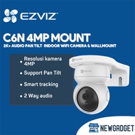 EZVIZ C6N 4MP MOUNT 2K + AUDIO PAN TILT INDOOR WIFI CAMERA & WALLMOUNT