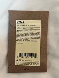 Le Labo perfume sample (LYS41)