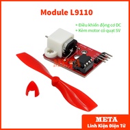 L9110 DC motor control circuit with motor with 5V fan