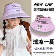1pc 2024 New Cute Sanrio Hat for Boys and Girls, Sun Hat, Children's Sun Protection Hat, Anti-UV Sun Hat