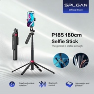 【SPLGAN】1.8M P185 Selfie Stick Gimbal Bluetooth Quadrupod Stabilizer Mobile Live Streaming Tiktok Ex
