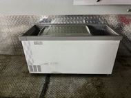 冰櫃商用大容量雪糕冷櫃冰箱冷藏保鮮冷凍透明玻璃臥式展示櫃  73x160cm