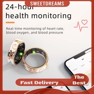 Smart Ring Health Monitor Heart Rate SPO2/BP Sleep Monitoring for Women