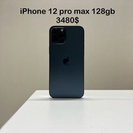 iPhone 12 pro max 128gb Pacific blue like new 電池100% 功能100%work