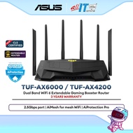 ASUS TUF Gaming AX6000 / TUF Gaming AX4200 Dual-Band WiFi 6 Gaming Router Series