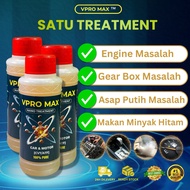 [VPRO MAX] Pure Nano Synthetic Oil (125ml)- Improve Engine Oil+ Save Petrol+ Protect Engine- For Car
