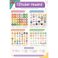 REWARD STICKERS REWARD STICKERS AWARD STICKERS CUTE MEDAL CUPBINTANGS