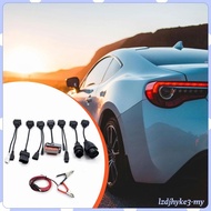 [READY STOCK] 8Pcs Diagnostic Line OBD2 Convertor Adapter Cable Replacement High Performance Automot