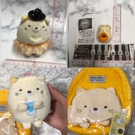 一套 San-X 角落小夥伴 角落生物 貓 公仔 扭蛋 手錶 細背包