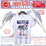 [ Ready Stock in Malaysia ] Gundam Anime Baju Viral lelaki Baju Perempuan Unisex T shirt Baju lelaki Baju Gundam Tshirt lelaki
