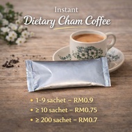 SACHET｜Instant Dietry Cham Coffee｜Minuman Kopi Dietry Cham｜25g per sachet