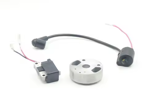 Ignition Coil Magnetic Stator and Flywheel Kit Fit for Zenoah RCMK Marine Gas Engine G260 G290 PUM R