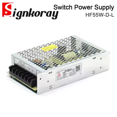 SignkoRay HF55W-D-L Switch Power Supply ±15V 2A DAUL Output for Laser Galvo Head Set Laser Marking M