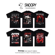 KPOP BANGTAN J-HOPE HOPE ON THE STAGE WORLD TOUR Merch T-shirt Unisex Korean Fashion Combination Top