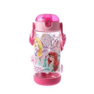 台灣 HOLA 迪士尼公主 Skater  PET 長髮公主 Rapunzel 美人魚 Ariel 吸管水壺 480ml