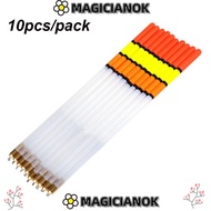 MAGICIANOK 10Pcs/Set Floating Stem Tubes Kits Hot Tube Peche 2.0/3.0G Tackle Accessories