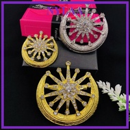 Dokoh Songkok Kerongsang Berbentuk Bulan Bintang / Baju kebaya / Songkok