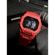 GDB-200 GSK Red Digital Men's Watch With Metal Box