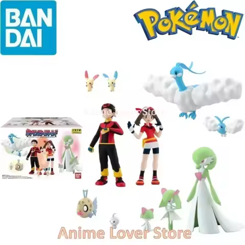 Bandai Original Scale World POKEMON Hoenn Region May Brendan Swablu Altaria Ralts Gardevoir Anime Fi