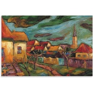 Poster on The Wall Back to My Childhood Art Poster Modern Oil Painting Art Wall Decoration Mural Can