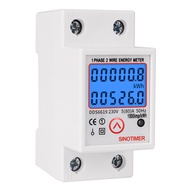 DDS6619-526L-2  Resettable Backlit Display Single Phase Rail Mounted Multifunctional Energy Meter 23
