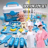Doctor Toy Set Kids Medical Dentist Role Play Simulation Mainan Doctor Toy Doctor Pretend Play Set K