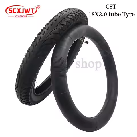 CST 18*3.0 outer tyre inner tube 18x3.0 Off-road tire 76--355 fits for 18 inch Electric Vehicle Tric