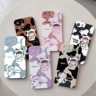 [1533] Softcase Macaron ProCamera (Type via chat) Fashion Cute cow Motif For All Types