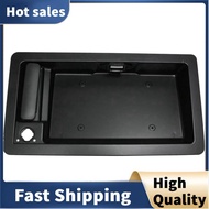 1 PCS Car Rear Cargo Door Handle & License Plate Tag Bracket 6C2Z-15434A20-AA Black for  Van E150 E2