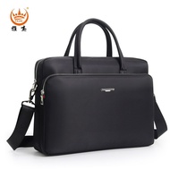 Waterproof Shoulder Bag Oxford Cloth Business Simple Style Large Capacity Computer Bag Briefcase Men