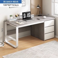Household Drawer Desk Learning Writing Desktop Simple Modern Cheng Desk Workbench with Table Student