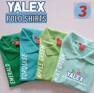 Emerald Green, Torquise, Apple Green, Mint Green YALEX POLO SHIRT Unisex XS to 2XL