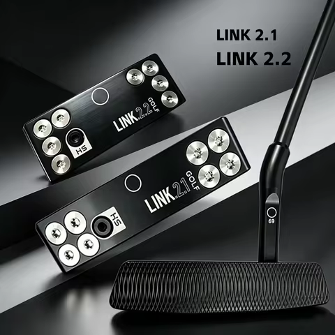 Golf Putter Black HS LINK 2.1/2.2 Zero Torque Putter ACCRA/Steel Shaft With PU Head Cover Link 2.1 P