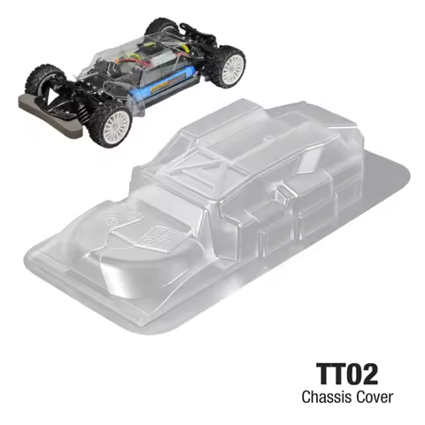 1/10 RC PC Polycarbonate Chassis Cover body dust cover Protect ESC Motor drive shaft fit for TAMIYA 