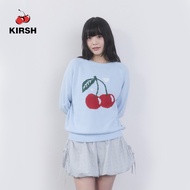 [KIRSH] CHERRY JACQUARD LOOSE-FIT KNIT | 26SS | Loose Fit Sweater | Women’s Pullover | Soft Cozy Kni