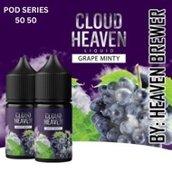 WAJIB PUNYA! LIQUID GRAPE MINT POD SERIES 30 MLANGGUR MINT 30 ML CRUSH MEN CRUSHMEN CRACKZ DJIWA ICE