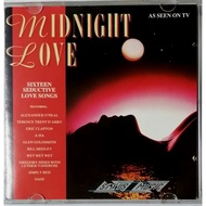 Midnight Love 16 Love Songs UK CD (+477) A-HA Sade Simply Red Aswad Wet Wet Wet Eric Clapton
