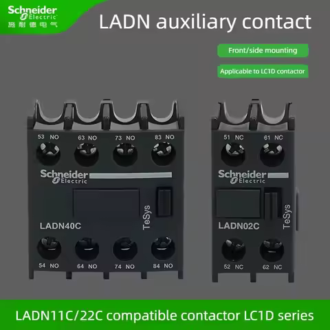 Schneider AC Contactor Secondary Contact LA DN11C One Opening One Closing 22C 02C 31C 40C Contact 04