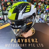 TARAZ *PSB APPROVED #01 GLOSS FLOU YELLOW HELMET
