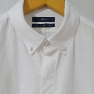 Kemeja Putih Mvio Size M Slim